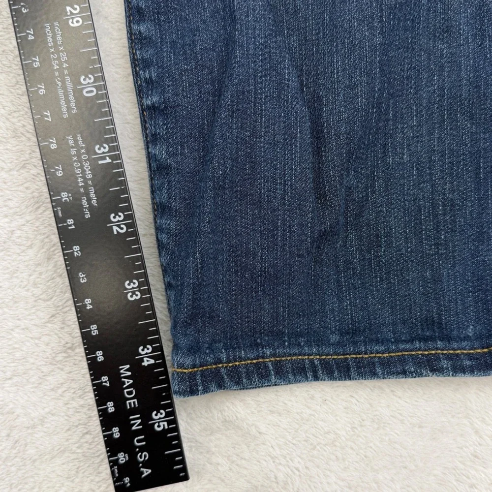 True Religion Rocco Slim Jeans Mens 33x34.5  Dark Wash Denim Stretch Made in USA